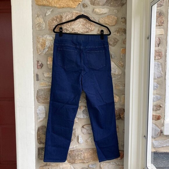 NWT Universal Standard ComfortDenim Stovepipe Jeans 32 Inch Dark Indigo $108 SM - Picture 6 of 12